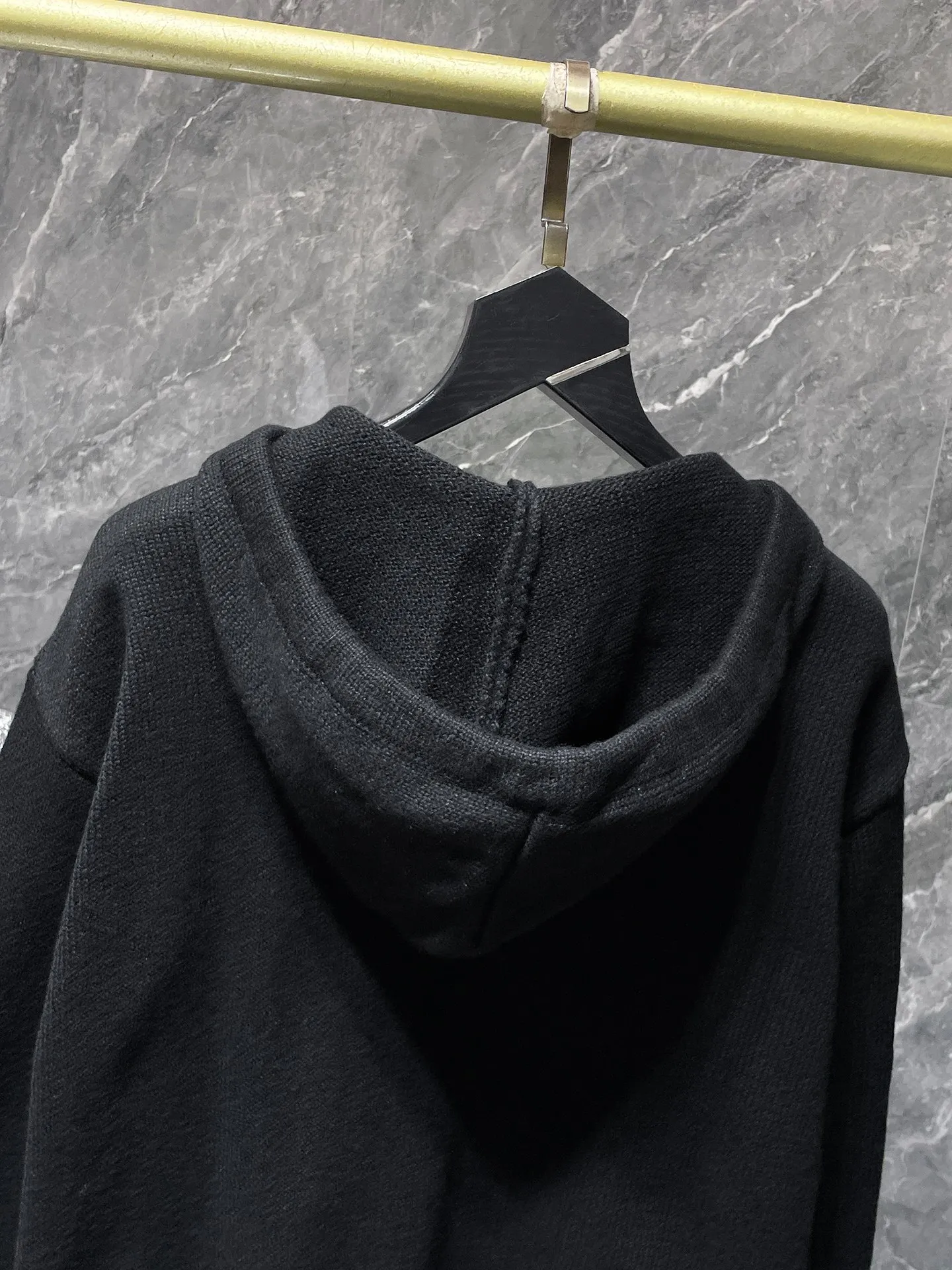 P256 Chrome Hearts🍁Sweater Series🍁 Sanskrit letter embroidered hoodie sweater Selected high-quality wool blended knitted fabric Non-common version on the market Recommended color: black